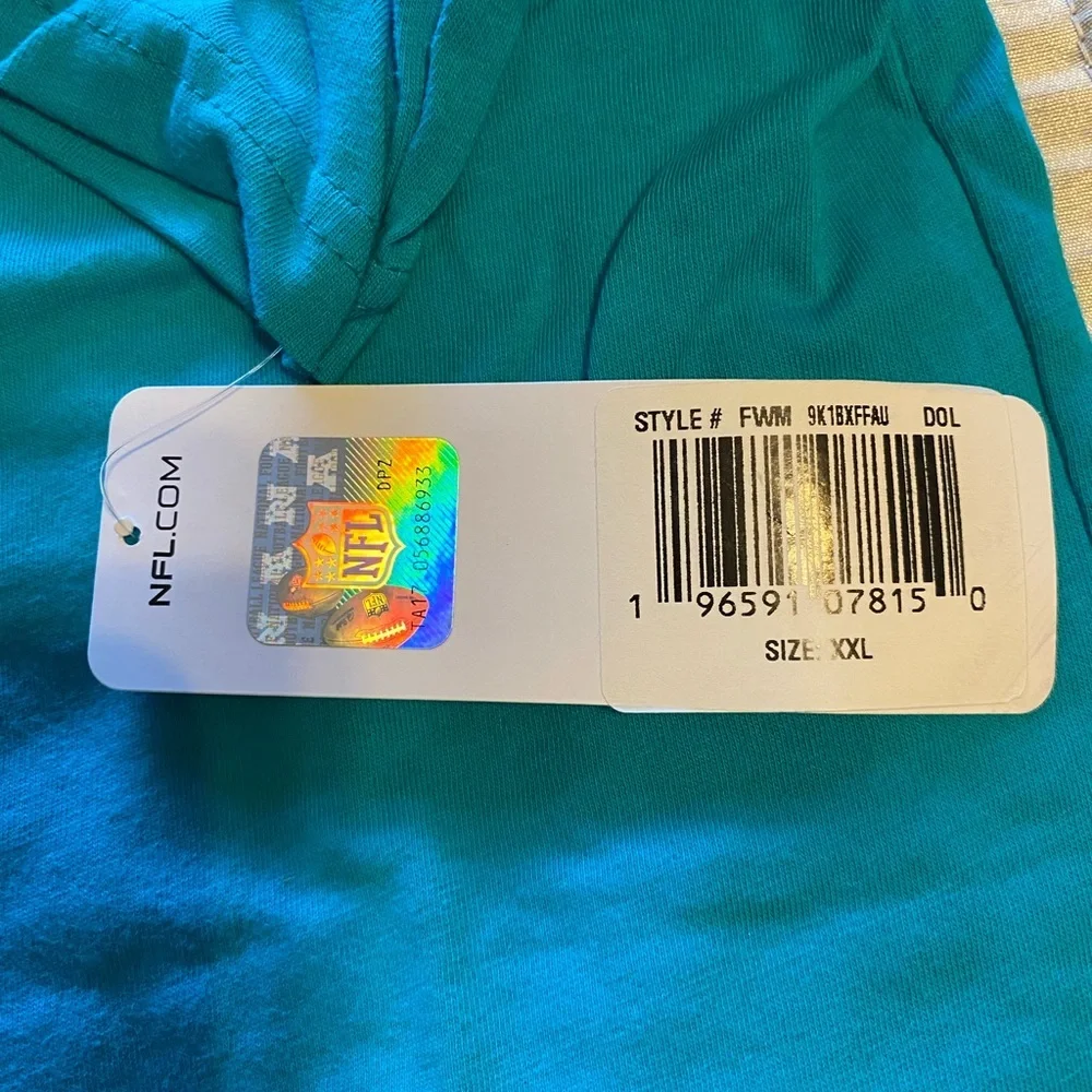 Miami Dolphin’s  - NEW - NFL Teal Team Apparel T-Shirt